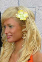 paris-hilton-yellow-flower