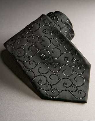 corbata negra