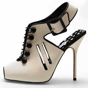 Slim-back bootie Slim-back bootie